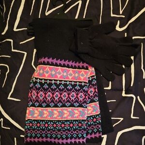 Colorful Patterned Women's Skirt